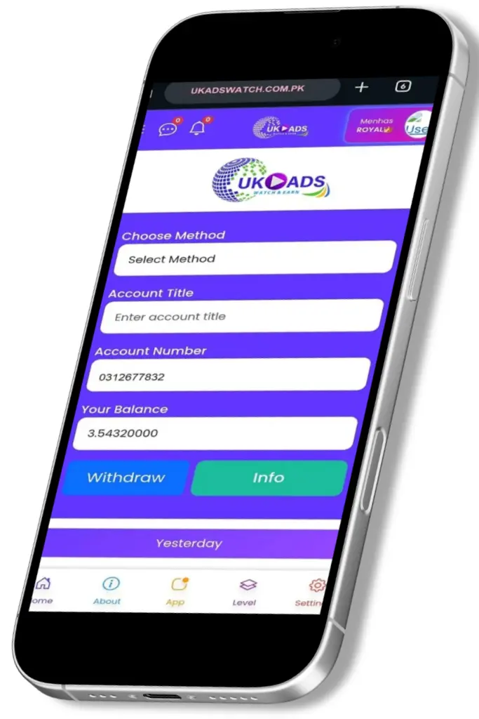 uk ads watch withdrawal process